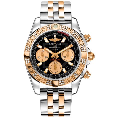 breitling chronomat longitude have luminous hands|Breitling Chronomat 41 gold.